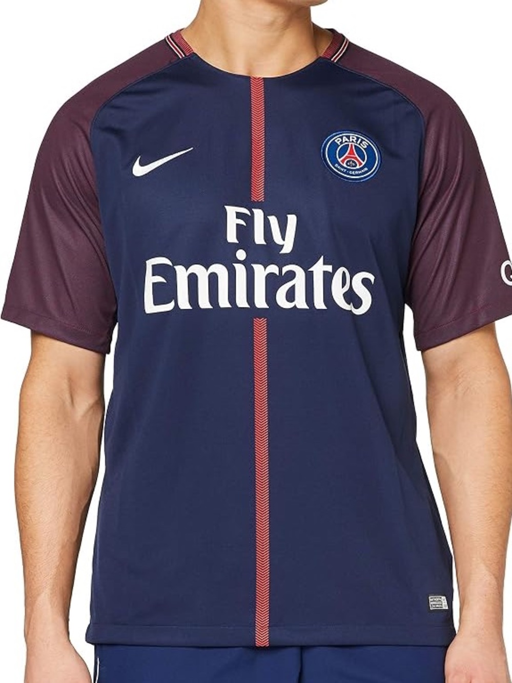 Nike Paris Saint-Germain 2017 Men Home Stadium Soccer Jersey